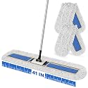 41" Commercial Dust Mop Dry Dust Broom for Hardwood Floor Cleaning