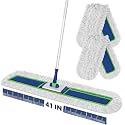 41" Large Commercial Dust Mop Push Broom for Janitor Dry Sweeping