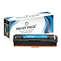 410A Toner Cartridge Compatible for CF411A for Color LJ Printers MFP M477fdw, M477fnw, M452dn, M452dw, M452nw, M377dw (410A - Cyan)