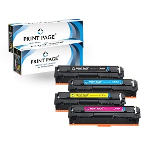 410a toner cartridge compatible for color lj printers mfp m477fdw m477fnw m452dn m452dw m452nw m377dw 410a - 4 color combo