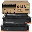 414A Black Toner Cartridge Compatible for HP Color Pro MFP M479FDW 2 Pack