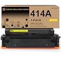 414A Toner Cartridge Compatible Replacement Works with Color Pro MFP M479fdw M479fdn M454dw M454dn M479dw M455dn M479 M454, Enterprise LaserJet M455dn M480f Printer | W2022A, 1 Pack Yellow