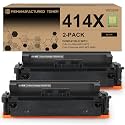 414X Black Toner Cartridge High Yield Compatible for HP Pro M479FDW 2 Pack