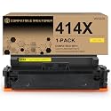 414X Toner Cartridge Compatible Replacement Works with Color Pro MFP M479fdw M479fdn M454dw M454dn M479dw M455dn M479 M454, Enterprise LaserJet M455dn M480f Printer | W2022X, 1 Pack Yellow