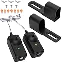 41A5034 Garage Door Sensor Kit with with Sun Shield Compatible with Liftmaster Chamberlain Craftsman Garage Door Openers After 1997