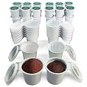 42 iFillCup Fillable K Cups - Ultrafine Filter for Sediment-Free Brew, Universal K Cup Brewer Compatibility, DeepBrew Holds 50% More Coffee for Insanely Rich Brews (Green)