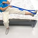 42 Inch Leg Lifter,Leg Lifter After Hip Replacement with Large Foot Loop,Mobility Aid for Disables and Elderly,Leg Lifter Strap for Knee Replacement Recovery Aids(Blue)