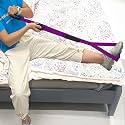 42 Inch Leg Lifter,Leg Lifter After Hip Replacement with Large Foot Loop,Mobility Aid for Disables and Elderly,Leg Lifter Strap for Knee Replacement Recovery Aids (Purple)