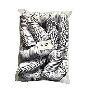 42 mm spiral binding white heavy quality plastic spiral ringcoilloop manual ring binder 42mm