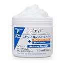 42% Urea Cream for Dry & Cracked Skin - Foot & Hand Cream with 2% Salicylic Acid, 5% Vitamin E, Tea Tree Oil, Aloe Vera, Shea Butter - Moisturizer & Skin Repair Cream for Feet Maximum Strength