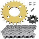 Go Kart 420 Chain 32 Links with 25 Tooth Sprocket for KT196 CK196