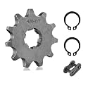 420 Chain Sprocket 11T Front Sprocket 17mm Compatible with 50cc 70cc 90cc 110cc 125cc 140cc15cc 160cc Lifan Loncin Dirt Bike, ATVs, Go Kart Sprocket