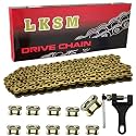 420 Motorcycle Gold Chain 132 Link with Chain Breaker