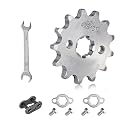 428 13T 17mm Motorcycle Front Engine Sprocket for 50cc 70cc 110cc 125cc 140cc 160cc Honda TaoTao Roketa Coolster Sunl Lifan Chinese ATV Quad Dirt Bike..