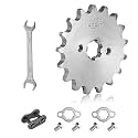 428 17T 17mm Motorcycle Front Engine Sprocket for 50cc 70cc 110cc 125cc 140cc 160cc Honda TaoTao Roketa Coolster Sunl Lifan Chinese ATV Quad Dirt Bike