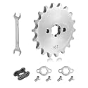 428 18T 17mm Motorcycle Front Engine Sprocket for 50cc 70cc 110cc 125cc 140cc 160cc Honda TaoTao Roketa Coolster Sunl Lifan Chinese ATV Quad Dirt Bike