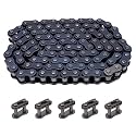 428 Chain Motorcycle 104 Links with 5pcs Connecting Master Links