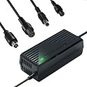 42V 2A Electric Scooter Charger for 36V Li-Batteries, Hover Board Charger Cord with 4 Plugs, Compatible with Gotrax/Ninebot/Jetson/Voyage Scooter Power Adapter