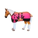 CHALLENGER 1200D Foal Winter Blanket Miniature Pony Donkey Bellyband Turquoise Rustic