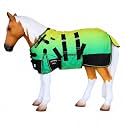 CHALLENGER 1200D Foal Winter Blanket Miniature Pony Donkey Bellyband Turquoise Rustic