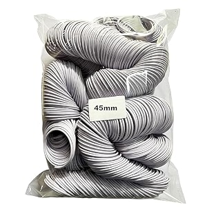 45 mm spiral binding white heavy quality plastic spiral ringcoilloop manual ring binder 45mm