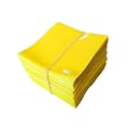 45 x 52 mm Yellow Perforated Shrink Band for Hot Sauce, Woozy, Drip &amp; Liquid Bottles [Cap Diameter: 1"] Pack of 1,000