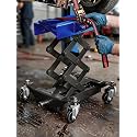 450 LBS Transmission Jack,Low Profile Lift Heavy-Duty Double Scissor Lift