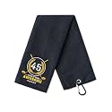 45th Birthday Gifts Golf for Men Golfer, Funny Golf Towels for Golf Lovers, Husband, Perfect for Dad, Boss, Grandpa for Birthday