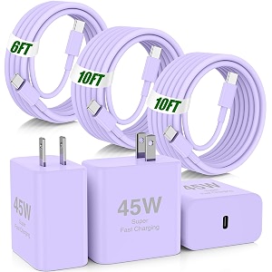 45W iPhone 17 16 Pro Max Charger