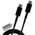 HANYCONY 25W USB C to C Fast Charging Cable 3.3FT Compatible with Samsung Galaxy S23 S22 S21 FE S20 A54 A34 A14 A15 M14 M34 F15 F14 Z Series – Original PD Rapid Charging (White)