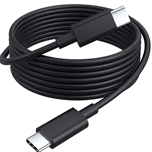 hanycony pd rapid 45w usb c to c fast charging cable compatible with samsung galaxy s23 s22 s21 fe s20 a54 a34 a14 a15 m14 m34 f15 f14 z series  original charging speed black