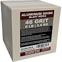 #46 Aluminum Oxide - 8 LBS - Coarse Sand Blasting Abrasive Media for Blasting Cabinet and Blasting Guns.