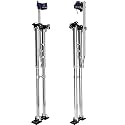 48"-64" Drywall Stilts for Adults Height Adjustable Aluminum Work Stilts