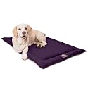 48" Villa Aubergine Purple Crate Dog Bed Mat by Majestic Pet Products