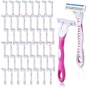 48 Count Women's Disposable Razors Blades Bulk