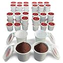 48 iFillCup Pods Red, Fill Your Own Coffee 1 & 5 Needle K Cup Brewers