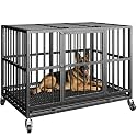 48 Inch Heavy Duty Dog Crate, Escape-Proof, Kennel for Large Dogs