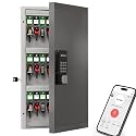 48 Key Lock Box Smart Key Organier Cabinet with Keypad &amp; App for Office