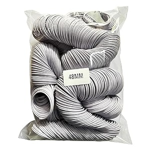 48 mm spiral binding white heavy quality plastic spiral ringcoilloop manual ring binder 48mm