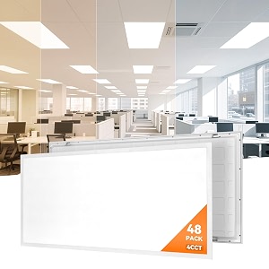 48 Pack 2x4 LED Flat Panel Light