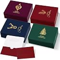 48 Pcs Christmas Gift Card Envelopes Mini Card Holders Bulk, Elegant