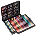 48 Premium Colored Pencils for Adult Coloring,Artist Soft Series Lead Cores with Vibrant Colors,Professional Oil Based Colored Pencils,Coloring Pencils for Adults and Kids, Metal Box Packing