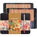 48 Thick Core Oil-Based Colored Pencils, Pastel Pencils