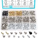 480PCS M.2 Screws Motherboard Standoffs Kit, NVMe Screws M.2 SSD Mounting Screws for Motherboard, SSD, HDD Hard Drive, PC Fan, PC Case