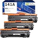 Skydo 141A Toner Cartridge High Yield Replacement for 141A W1410A Toner Cartridge Compatible with LaserJet Pro M110w MFP M139w M140w(with chip,3 Black)