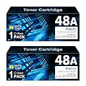 SUDLTO 48A Toner Cartridge HP Replacement for HP 48A Toner Cartridge Black