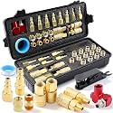 48PCS 1/4" NPT Air Hose Quick Connect Fittings Kit for Air Compressor Tools