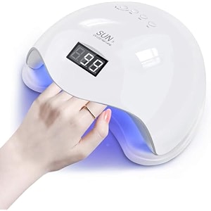 48w uv led nail lamp with 24 leds  automatic sensor nail dryer for gel polish fast curing curing lamp for manicure amp pedicure