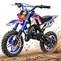 49cc Kids Dirt Bike Gas Powered for Ages 8-14, Automatic Pit Bike, 25MPH