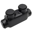 4AWG-600Kcmil Insulated 1 Port Inline Splice Connector Black Wire Connectors,Allen Hex 3/8" Insulated Cable Connectors Pre-Loaded Oxide Inhibitors,UL Listed(1pcs)